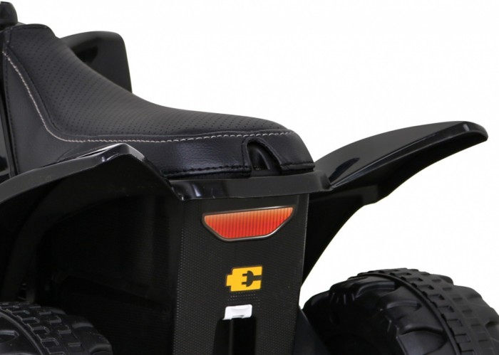 Quad Honda 250X TRX na akumulator Czarny + Klakson + LED + Ekoskóra-12 7672 