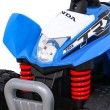 Quad Honda 250X TRX na akumulator Niebieski + Klakson + LED + Ekoskóra-10 7673 