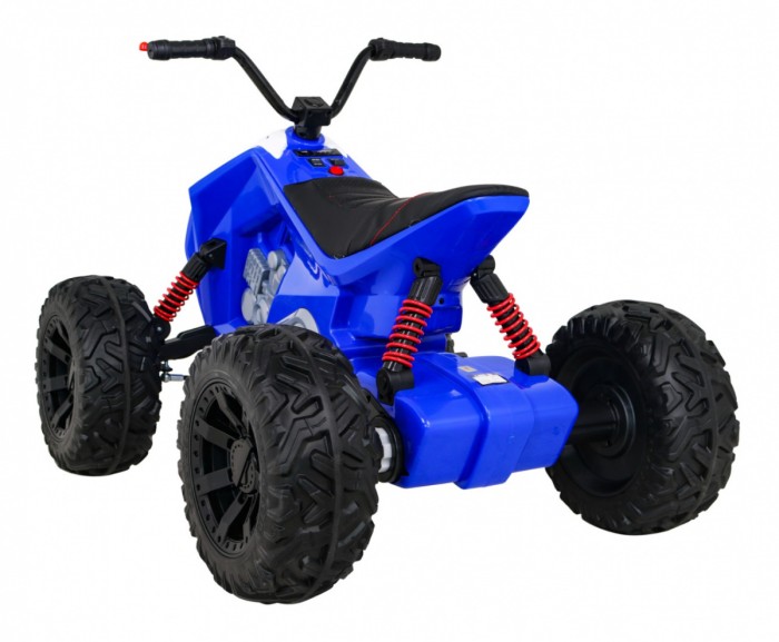 Quad Lucky Seven na akumulator Niebieski + Koła EVA + Wolny Start + LED + MP3 USB-5 7676 