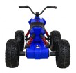 Quad Lucky Seven na akumulator Niebieski + Koła EVA + Wolny Start + LED + MP3 USB-6 7676 