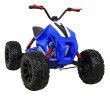 Quad Lucky Seven na akumulator Niebieski + Koła EVA + Wolny Start + LED + MP3 USB-9 7676 