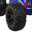 Quad Lucky Seven na akumulator Niebieski + Koła EVA + Wolny Start + LED + MP3 USB-12 7676 