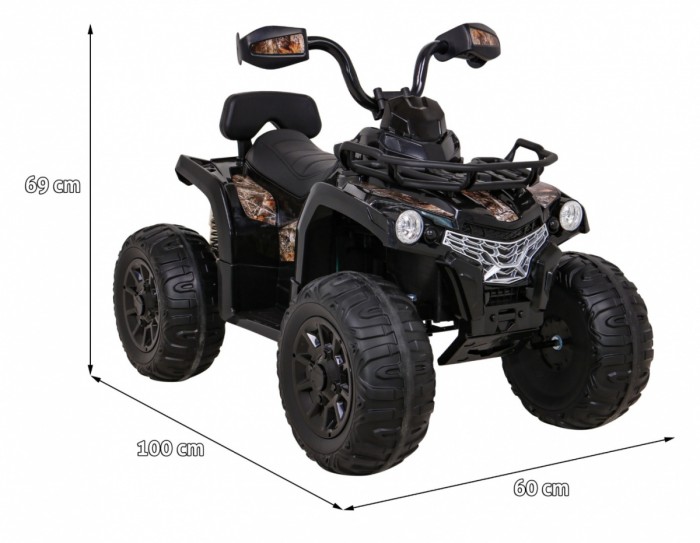 Pojazd Quad Madman Czarny-2 7677 