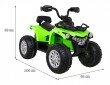 Pojazd Quad Madman Zielony-2 7679 