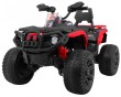 Quad Maverick 4x4 Elektryczny Pojazd dla dzieci Czerwony + Koła EVA + Panel audio + LED-1 7680 