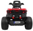 Quad Maverick 4x4 Elektryczny Pojazd dla dzieci Czerwony + Koła EVA + Panel audio + LED-7 7680 