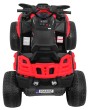 Quad Maverick 4x4 Elektryczny Pojazd dla dzieci Czerwony + Koła EVA + Panel audio + LED-8 7680 