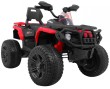 Quad Maverick 4x4 Elektryczny Pojazd dla dzieci Czerwony + Koła EVA + Panel audio + LED-10 7680 