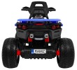 Quad Maverick 4x4 Elektryczny Pojazd dla dzieci Niebieski + Koła EVA + Panel audio + LED-8 7681 