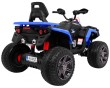 Quad Maverick 4x4 Elektryczny Pojazd dla dzieci Niebieski + Koła EVA + Panel audio + LED-9 7681 