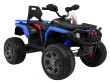 Quad Maverick 4x4 Elektryczny Pojazd dla dzieci Niebieski + Koła EVA + Panel audio + LED-10 7681 