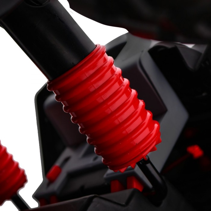 Quad Maverick 4x4 Elektryczny Pojazd dla dzieci Niebieski + Koła EVA + Panel audio + LED-12 7681 