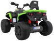 Quad Maverick 4x4 Elektryczny Pojazd dla dzieci Zielony + Koła EVA + Panel audio + LED-7 7682 