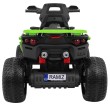 Quad Maverick 4x4 Elektryczny Pojazd dla dzieci Zielony + Koła EVA + Panel audio + LED-8 7682 
