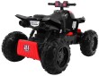 Quad na akumulator Sport Run dla dzieci Czarny + Napęd 4x4 + LED + Radio MP3-4 7683 