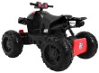 Quad na akumulator Sport Run dla dzieci Czarny + Napęd 4x4 + LED + Radio MP3-9 7683 