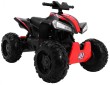Quad na akumulator Sport Run dla dzieci Czarny + Napęd 4x4 + LED + Radio MP3-12 7683 