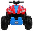 Quad na akumulator Sport Run dla dzieci Czerwony + Napęd 4x4 + LED + Radio MP3-2 7684 