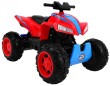 Quad na akumulator Sport Run dla dzieci Czerwony + Napęd 4x4 + LED + Radio MP3-8 7684 