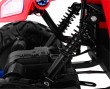 Quad na akumulator Sport Run dla dzieci Czerwony + Napęd 4x4 + LED + Radio MP3-9 7684 
