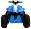 Quad na akumulator Sport Run dla dzieci Niebieski + Napęd 4x4 + LED + Radio MP3-2 7685 
