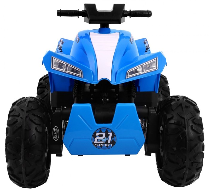 Quad na akumulator Sport Run dla dzieci Niebieski + Napęd 4x4 + LED + Radio MP3-2 7685 