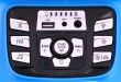 Quad na akumulator Sport Run dla dzieci Niebieski + Napęd 4x4 + LED + Radio MP3-5 7685 