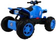 Quad na akumulator Sport Run dla dzieci Niebieski + Napęd 4x4 + LED + Radio MP3-7 7685 