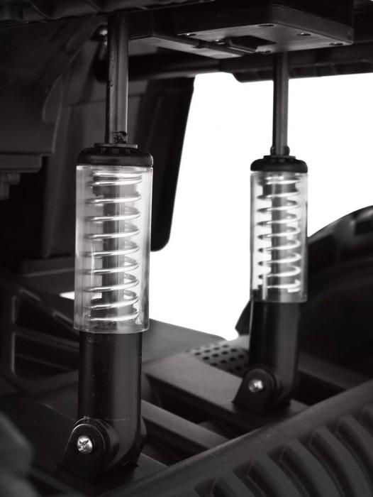 Quad XL ATV na akumulator dla dzieci Czarno-Zielony + Napęd 4x4 + Bagażnik + Wolny Start + EVA + Audio LED-15 7691 