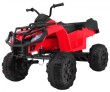 Quad XL ATV na akumulator dla dzieci Czerwony + Napęd 4x4 + Bagażnik + Wolny Start + EVA + Audio LED-1 7692 