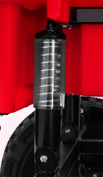 Quad XL ATV na akumulator dla dzieci Czerwony + Napęd 4x4 + Bagażnik + Wolny Start + EVA + Audio LED-13 7692 