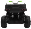 Quad XL ATV 2,4GHz na akumulator dla dzieci Czarno-Zielony + Pilot + Napęd 4x4 + Bagażnik + Wolny Start + EVA + Audio LED-6 7693 
