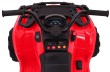 Quad XL ATV 2,4GHz na akumulator dla dzieci Czerwony + Pilot + Napęd 4x4 + Bagażnik + Wolny Start + EVA + Audio LED-11 7694 
