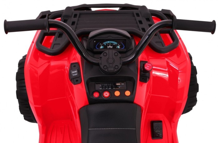 Quad XL ATV 2,4GHz na akumulator dla dzieci Czerwony + Pilot + Napęd 4x4 + Bagażnik + Wolny Start + EVA + Audio LED-11 7694 