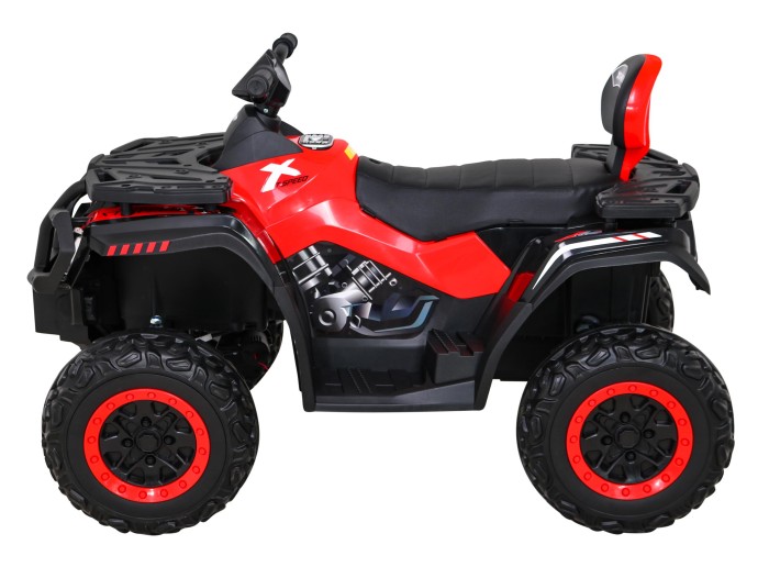 Quad XT-Speed dla dzieci Czerwony + Napęd 4x4 + EVA + Wolny Start + Radio MP3 + LED-4 7695 