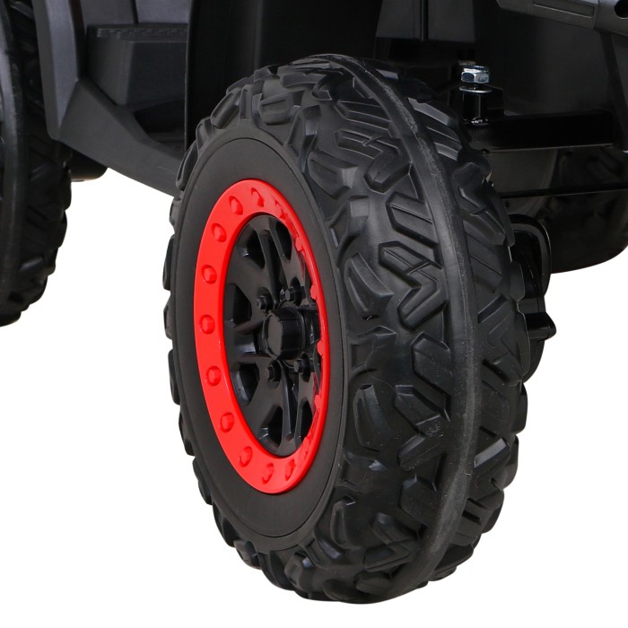 Quad XT-Speed dla dzieci Czerwony + Napęd 4x4 + EVA + Wolny Start + Radio MP3 + LED-12 7695 