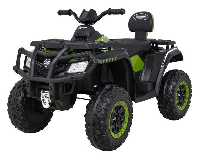 Quad XT-Speed dla dzieci Zielony + Napęd 4x4 + EVA + Wolny Start + Radio MP3 + LED-2 7698 
