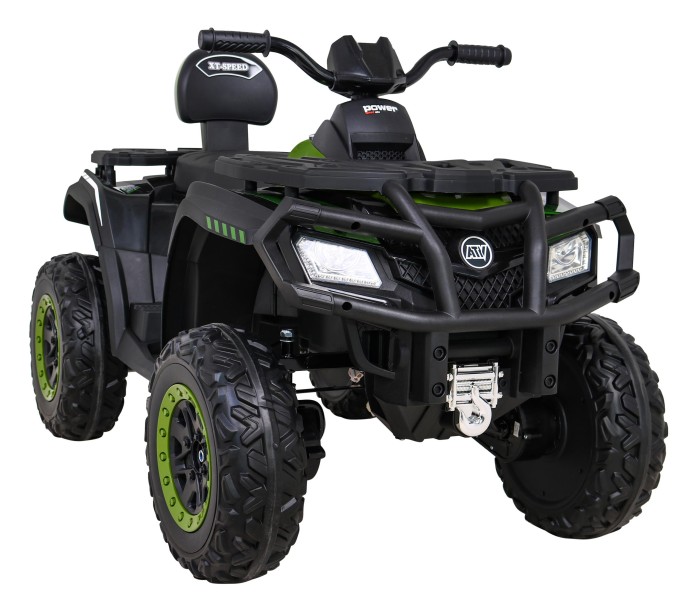 Quad XT-Speed dla dzieci Zielony + Napęd 4x4 + EVA + Wolny Start + Radio MP3 + LED-11 7698 