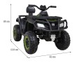 Quad XT-Speed dla dzieci Zielony + Napęd 4x4 + EVA + Wolny Start + Radio MP3 + LED-13 7698 