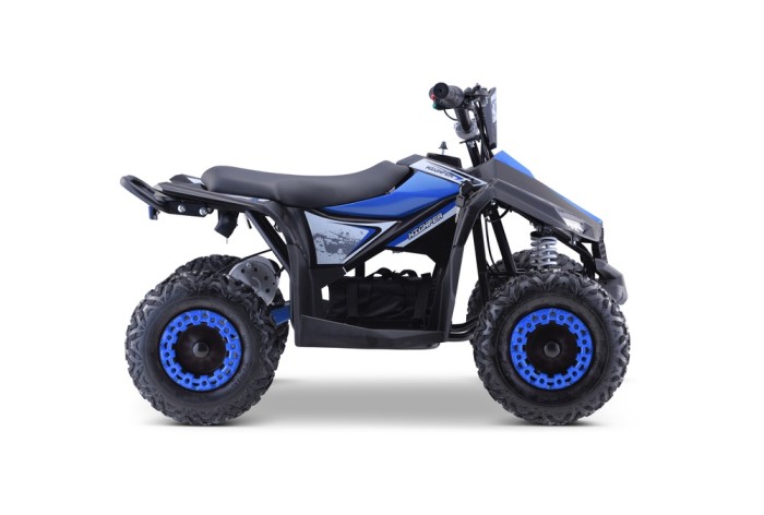 Quad HIPERFECT na akumulator Niebieski 35km/h + Silnik 1000W + Koła pompowane + Regulacja siedzenia-2 7700 