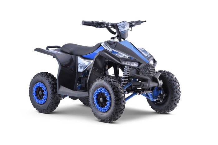 Quad HIPERFECT na akumulator Niebieski 35km/h + Silnik 1000W + Koła pompowane + Regulacja siedzenia-3 7700 