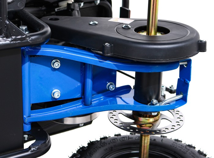 Quad HIPERFECT na akumulator Niebieski 35km/h + Silnik 1000W + Koła pompowane + Regulacja siedzenia-11 7700 