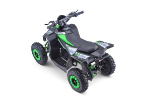 Quad HIPERFECT na akumulator Zielony 35km/h + Silnik 1000W + Koła pompowane + Regulacja siedzenia
