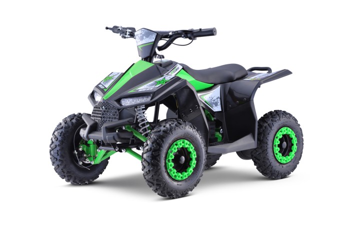 Quad HIPERFECT na akumulator Zielony 35km/h + Silnik 1000W + Koła pompowane + Regulacja siedzenia-6 7701 