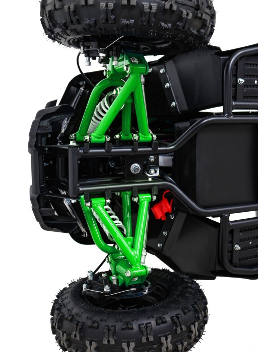 Quad HIPERFECT na akumulator Zielony 35km/h + Silnik 1000W + Koła pompowane + Regulacja siedzenia-10 7701 