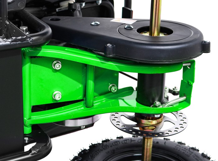 Quad HIPERFECT na akumulator Zielony 35km/h + Silnik 1000W + Koła pompowane + Regulacja siedzenia-11 7701 