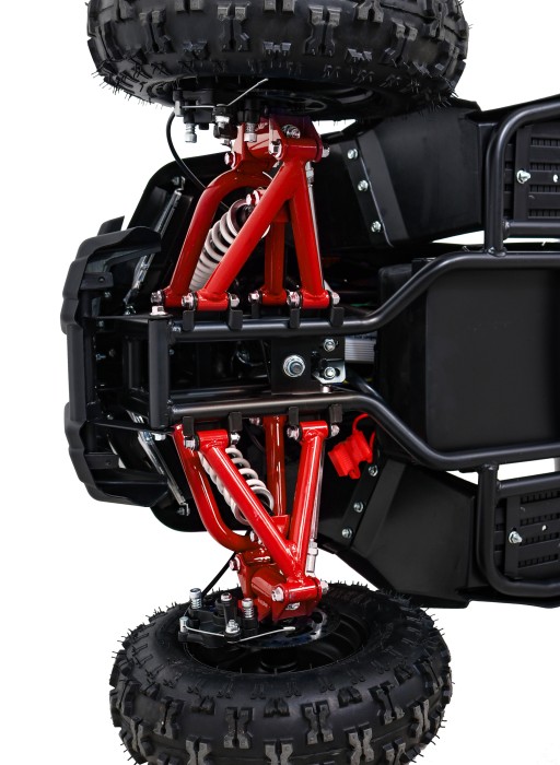 Quad HIPERFECT na akumulator Czerwony 35km/h + Silnik 1000W + Koła pompowane + Regulacja siedzenia-10 7702 