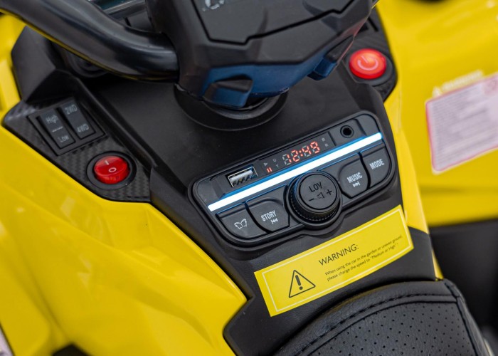 Quad Can Am Outlander ATV Żółty-11 7708 