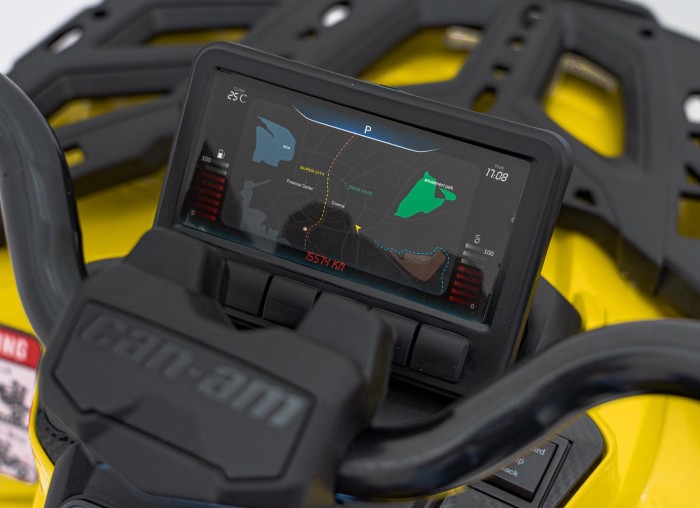 Quad Can Am Outlander ATV Żółty-19 7708 