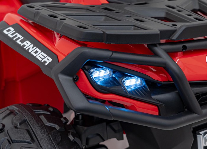 Quad Can Am Outlander ATV Czerwony-13 7710 